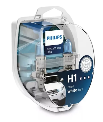 Phillips H1 Bulb Crystal Vision